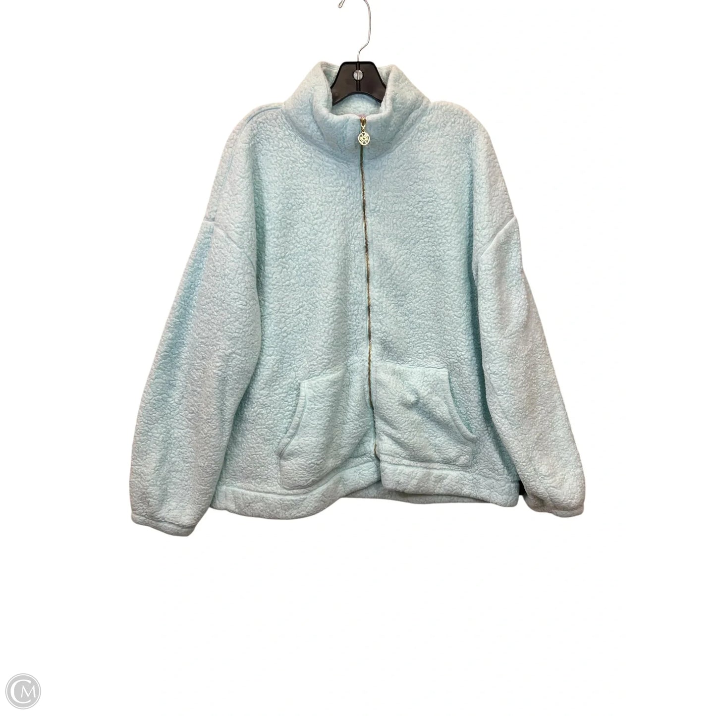 Sweatshirt Collar By Lilly Pulitzer In Blue, Size: Xl