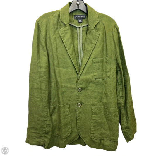 Blazer By Saks Fifth Avenue In Green, Size: M