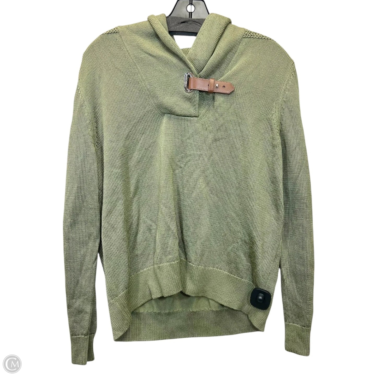 Sweater Designer By Ralph Lauren Black Label In Green, Size: Xl
