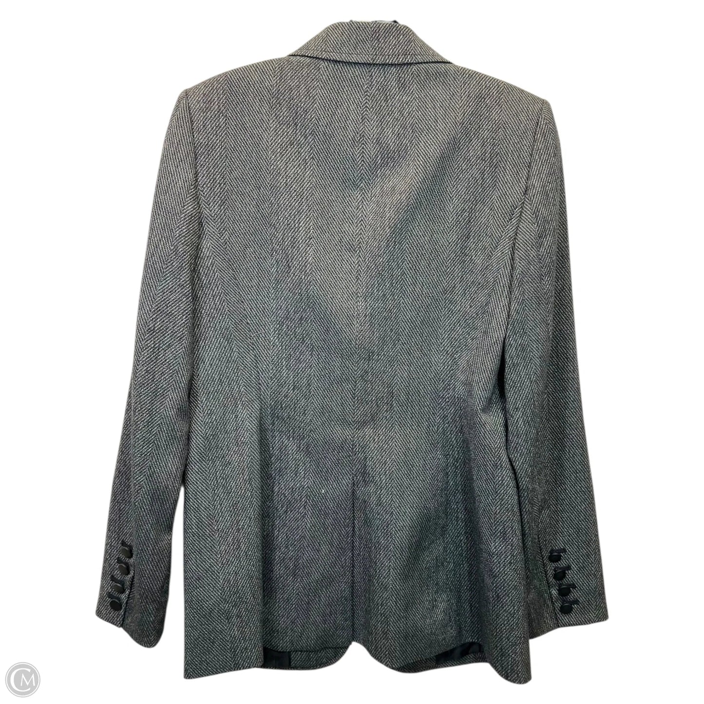 Blazer By Calvin Klein In Grey, Size: S