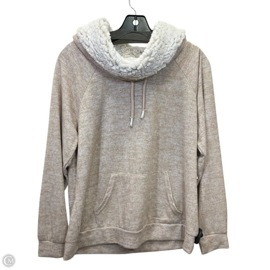 Top Long Sleeve By Ultra Flirt In Tan, Size: Xl