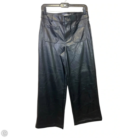 Pants Wide Leg By Loft In Black, Size: 4