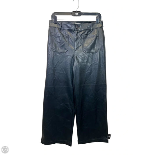 Pants Wide Leg By Loft In Black, Size: 4
