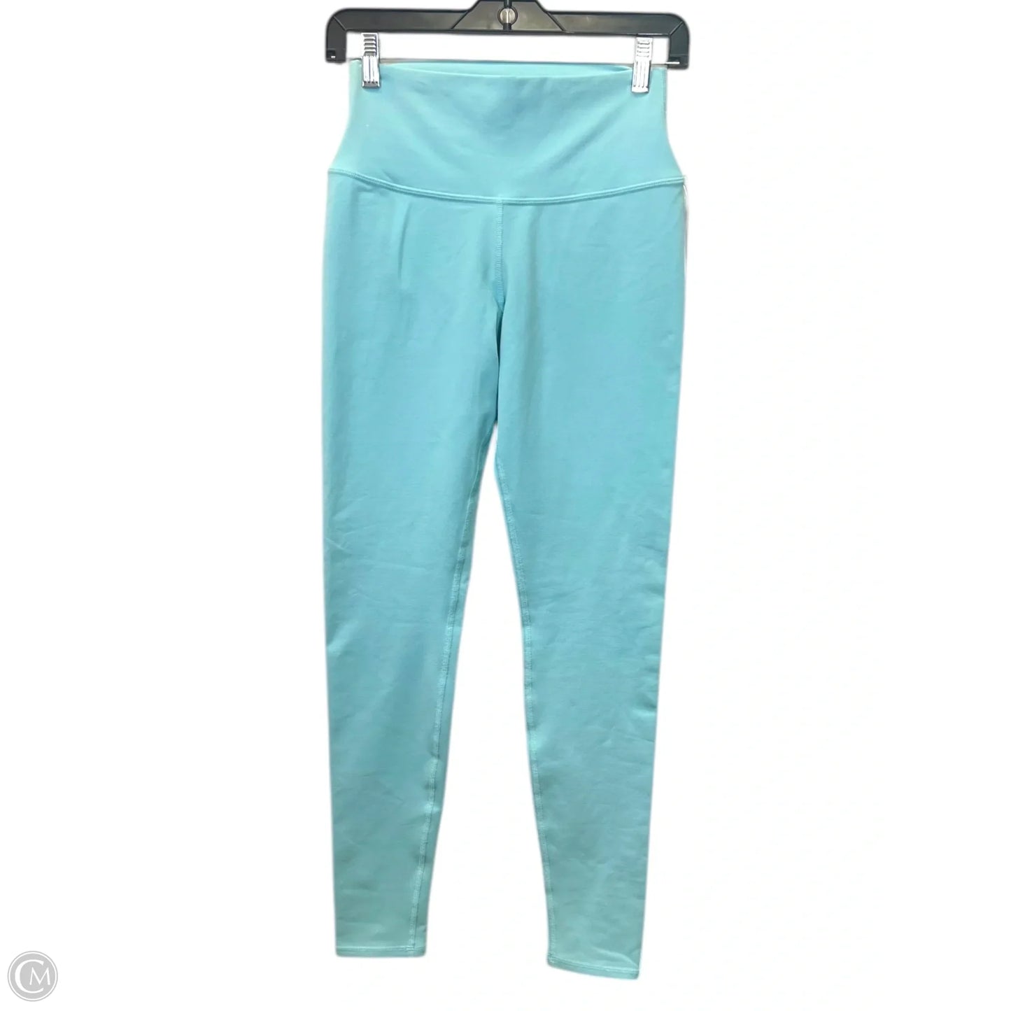 Athletic Leggings By Alo In Blue, Size: M