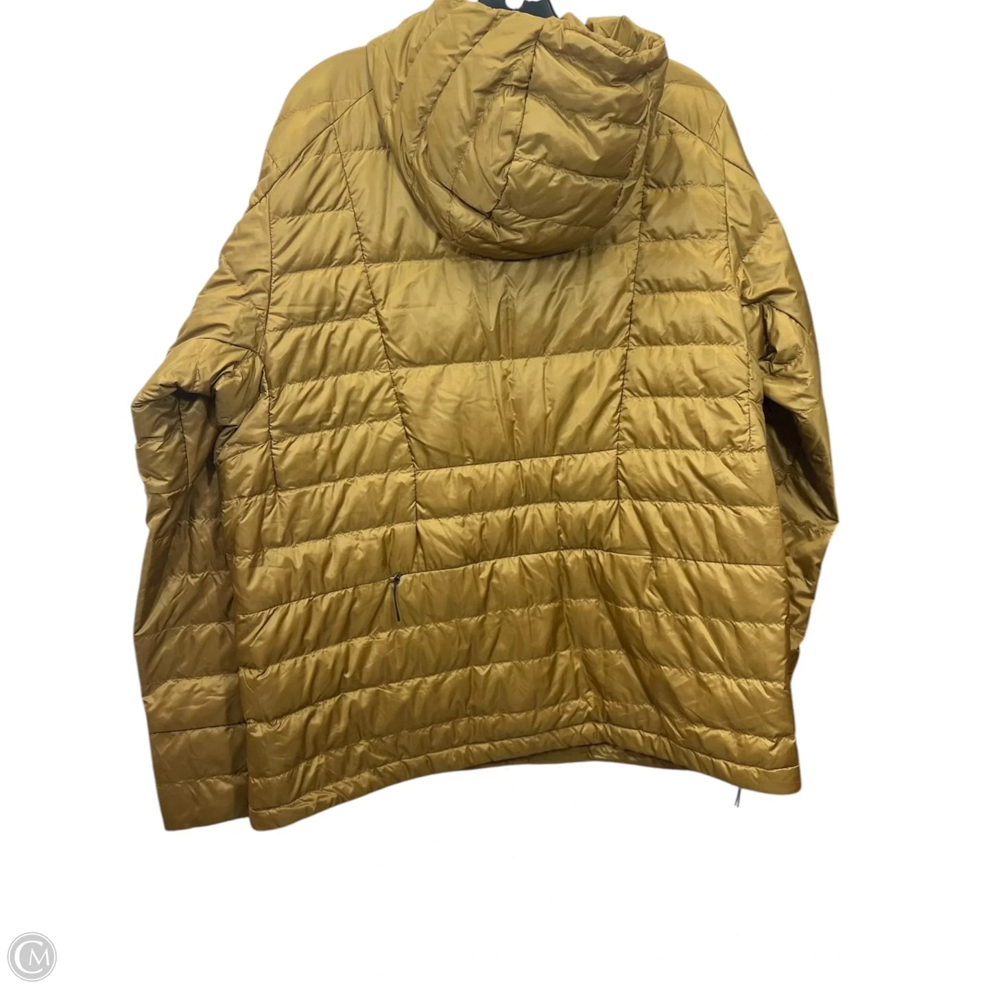 Athletic Sweatshirt Hoodie By Lululemon In Gold, Size: L