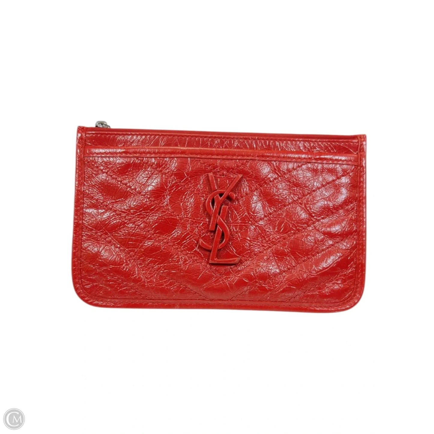 Clutch Luxury Designer By Yves Saint Laurent, Size: Small