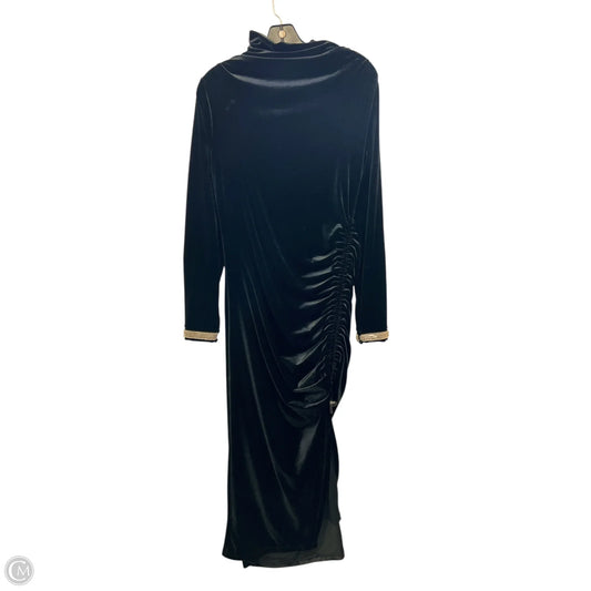 Dress Party Long By Anthropologie In Black, Size: M