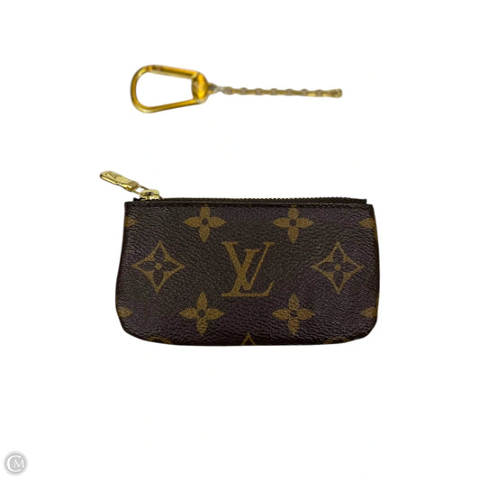 Key Chain Luxury Designer By Louis Vuitton, Size: Small