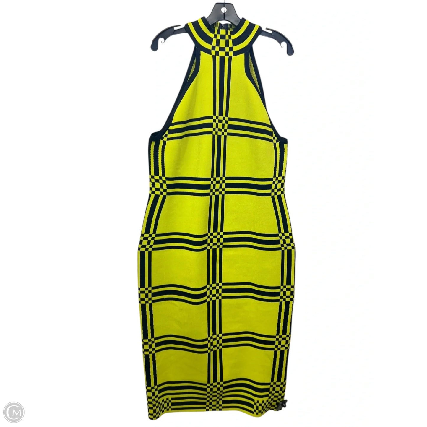 Dress Party Long By Fashion Nova In Black & Green, Size: 3x