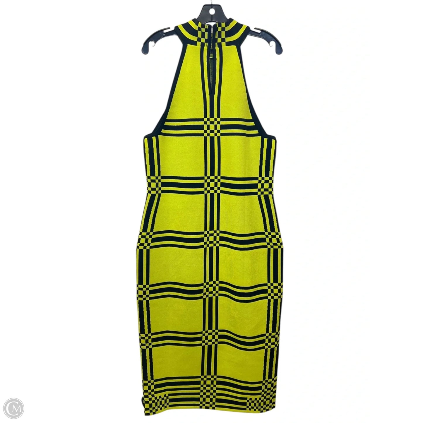 Dress Party Long By Fashion Nova In Black & Green, Size: 3x