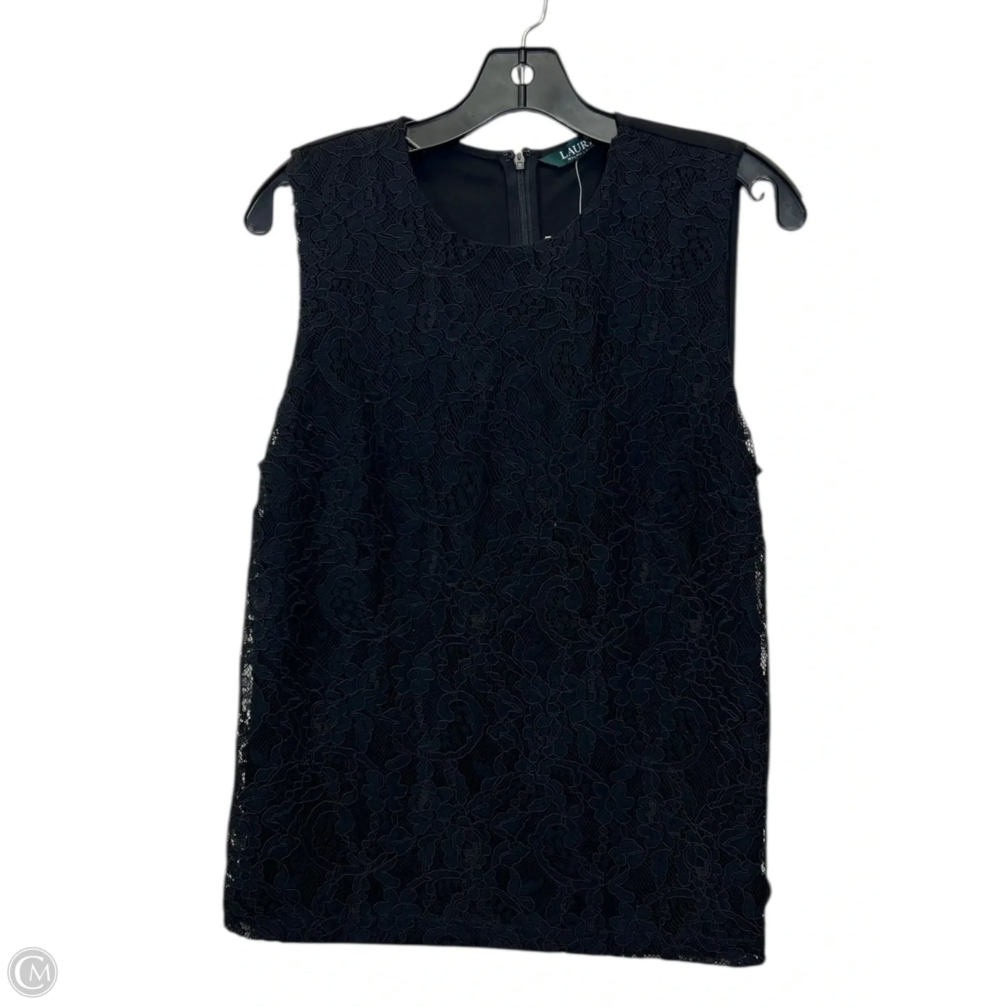Top Sleeveless By Ralph Lauren In Black, Size: Lp