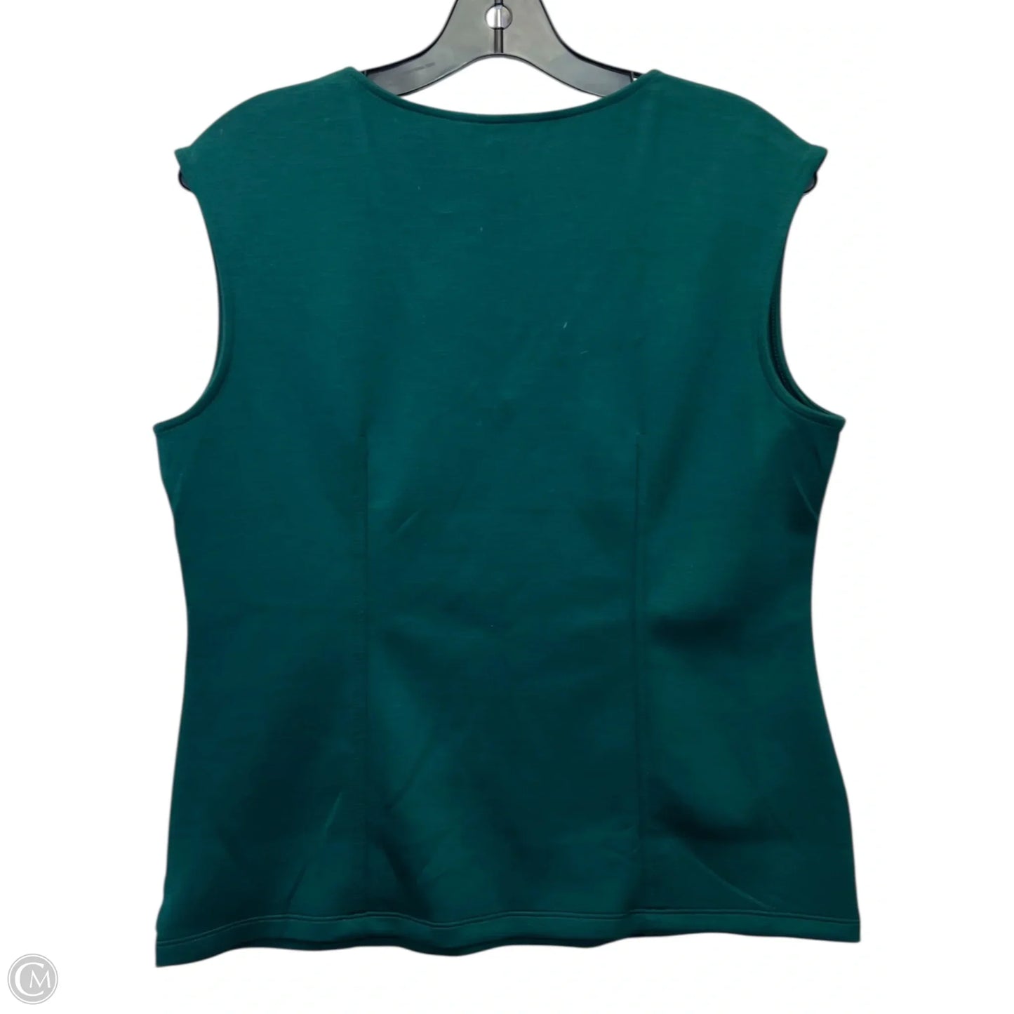 Top Sleeveless By Banana Republic In Green, Size: M