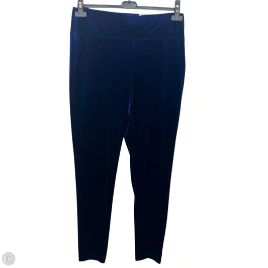 Pants Leggings By International Concepts In Blue, Size: L