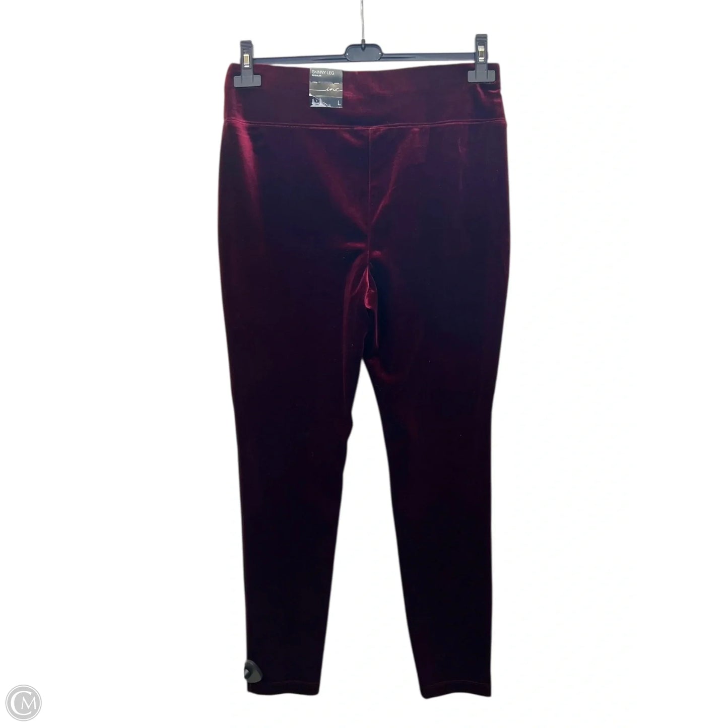 Pants Leggings By International Concepts In Red, Size: L