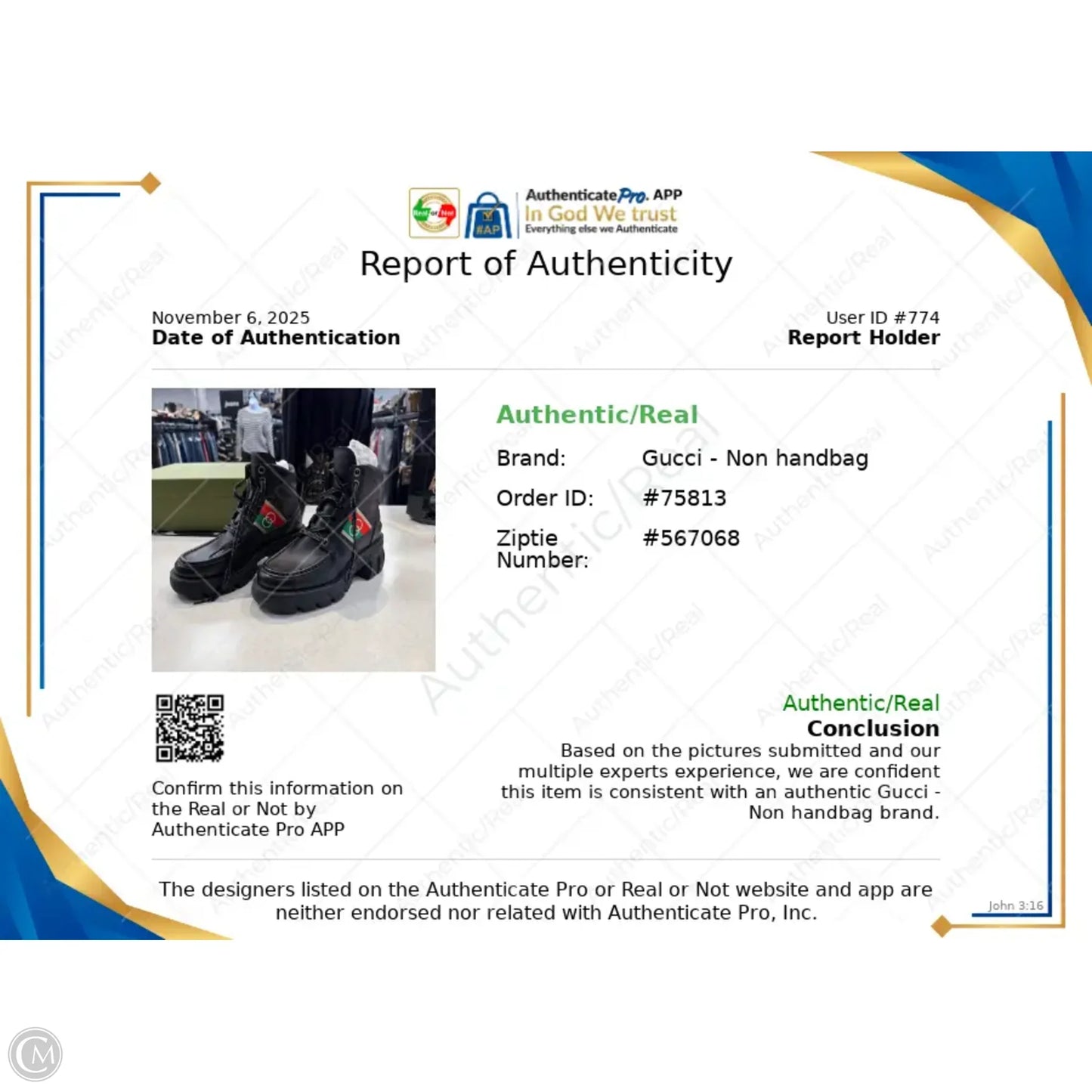 Boots Luxury Designer By Gucci In Black, Size: 6.5