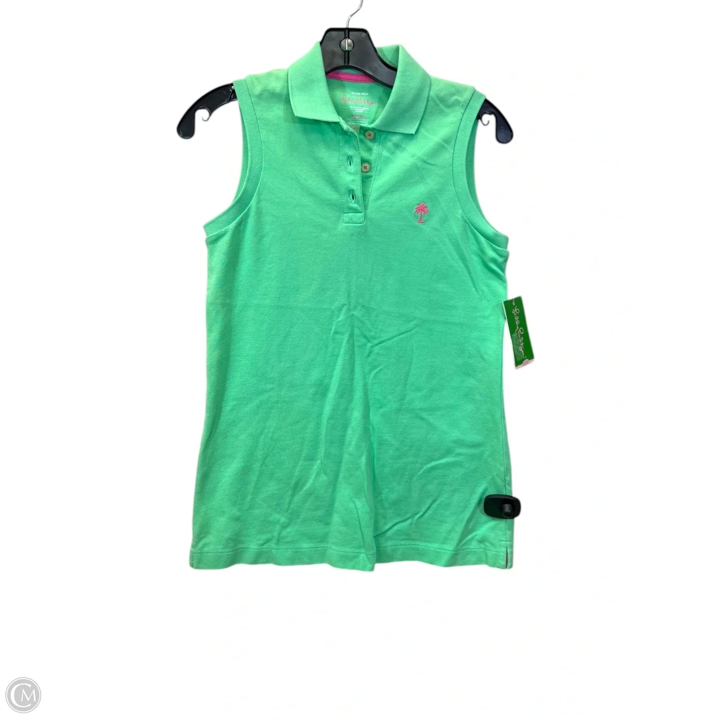 Top Sleeveless By Lilly Pulitzer In Green, Size: Xs