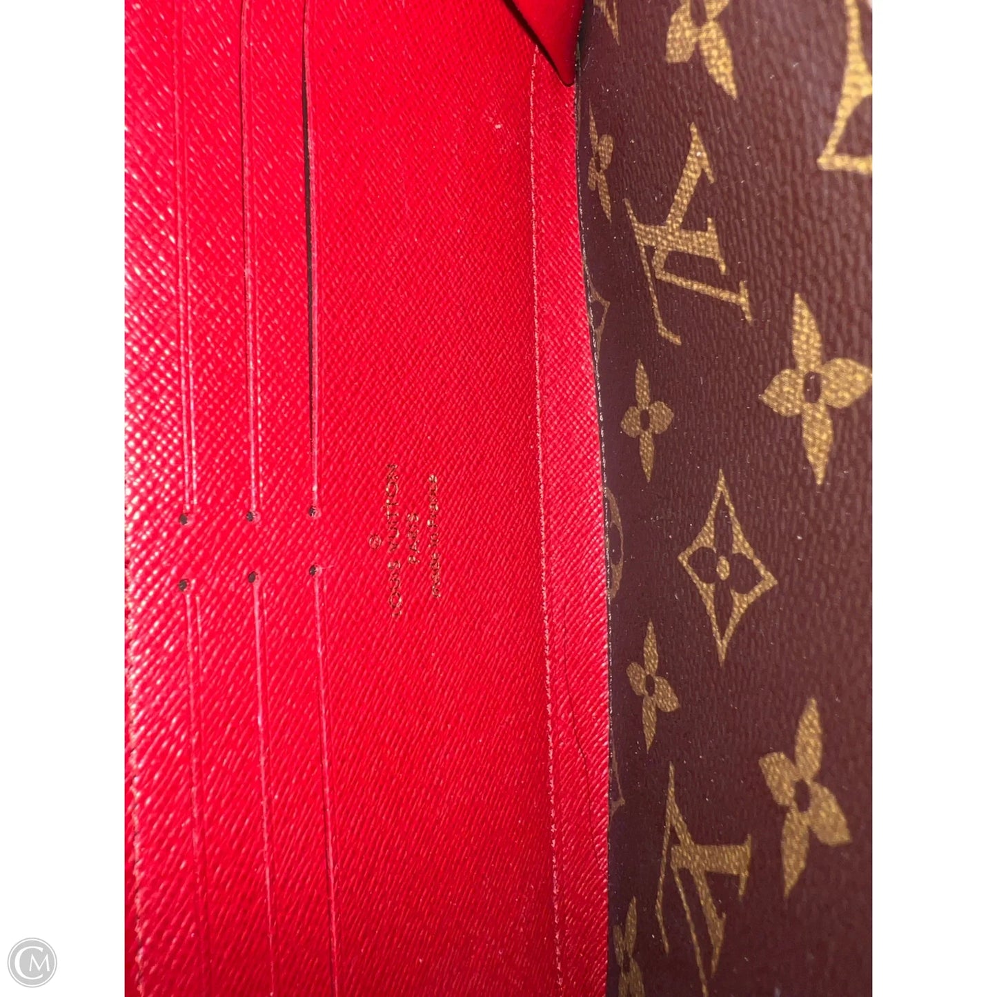 Wallet Luxury Designer By Louis Vuitton, Size: Medium