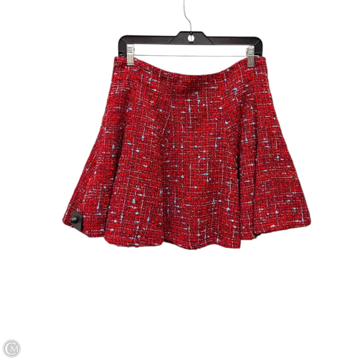 Skirt Designer By Avec Les Filles In Blue & Red, Size: Xs