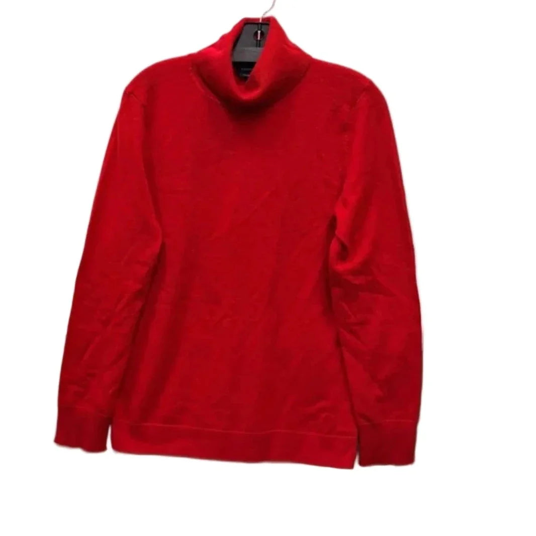 Sweater Cashmere By Talbots In Red, Size: L