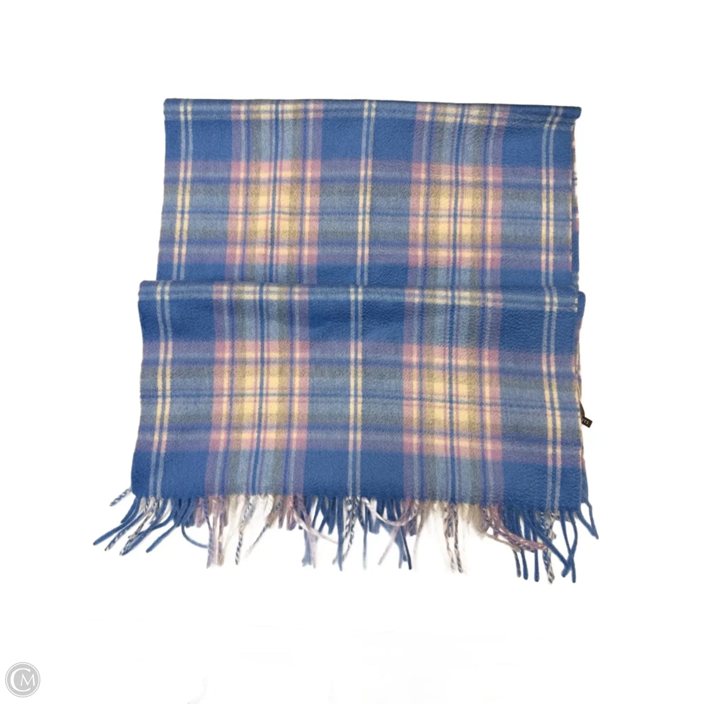 Scarf Winter By Talbots In Blue & Purple