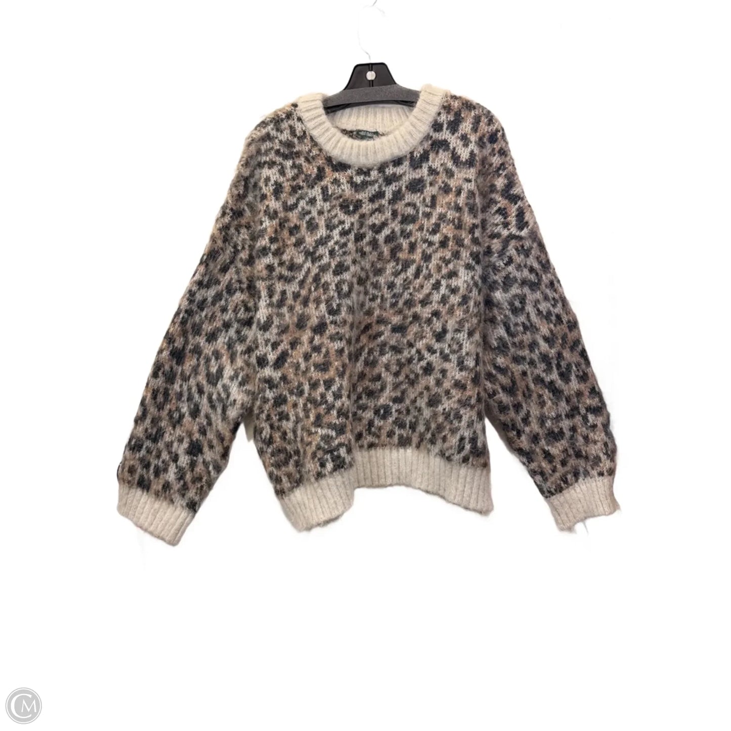 Sweater By Wild Fable In Animal Print, Size: Xxl