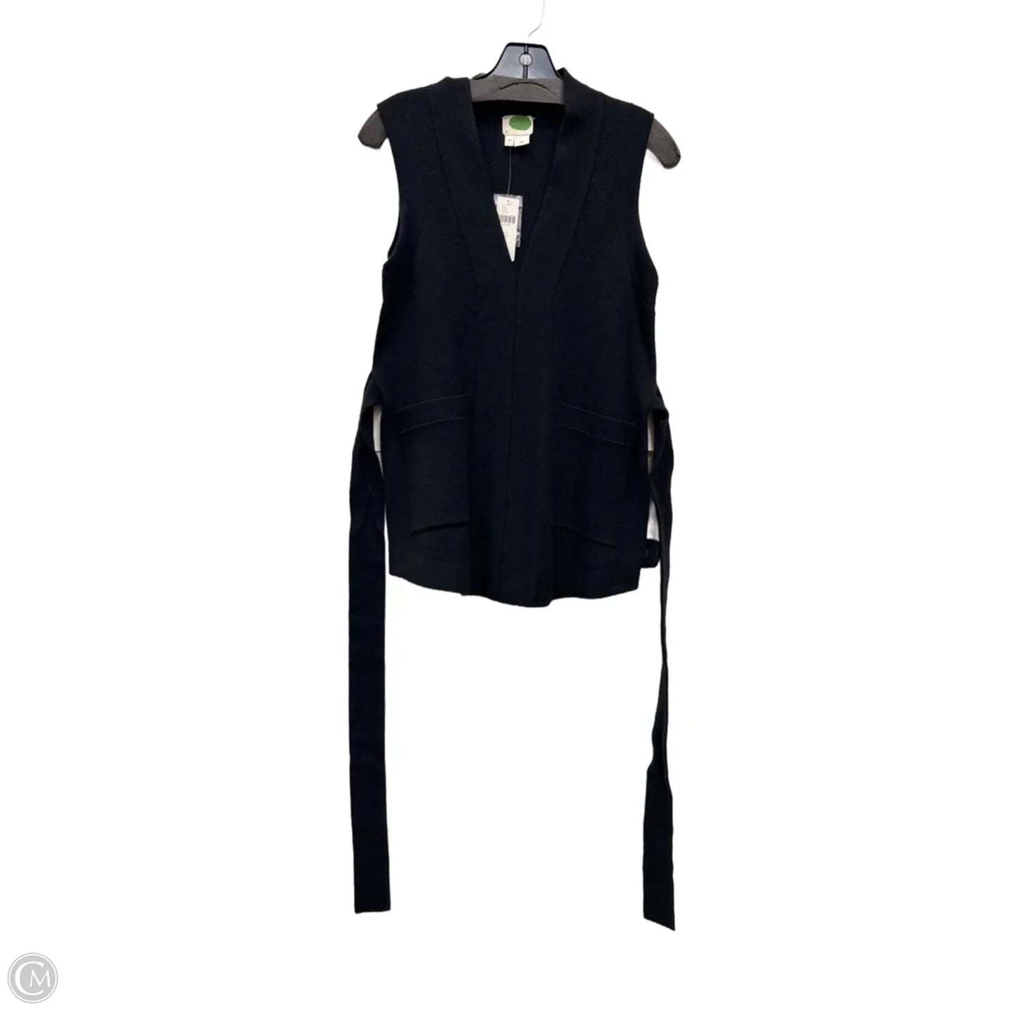 Vest Sweater By Anthropologie In Black, Size: Xs