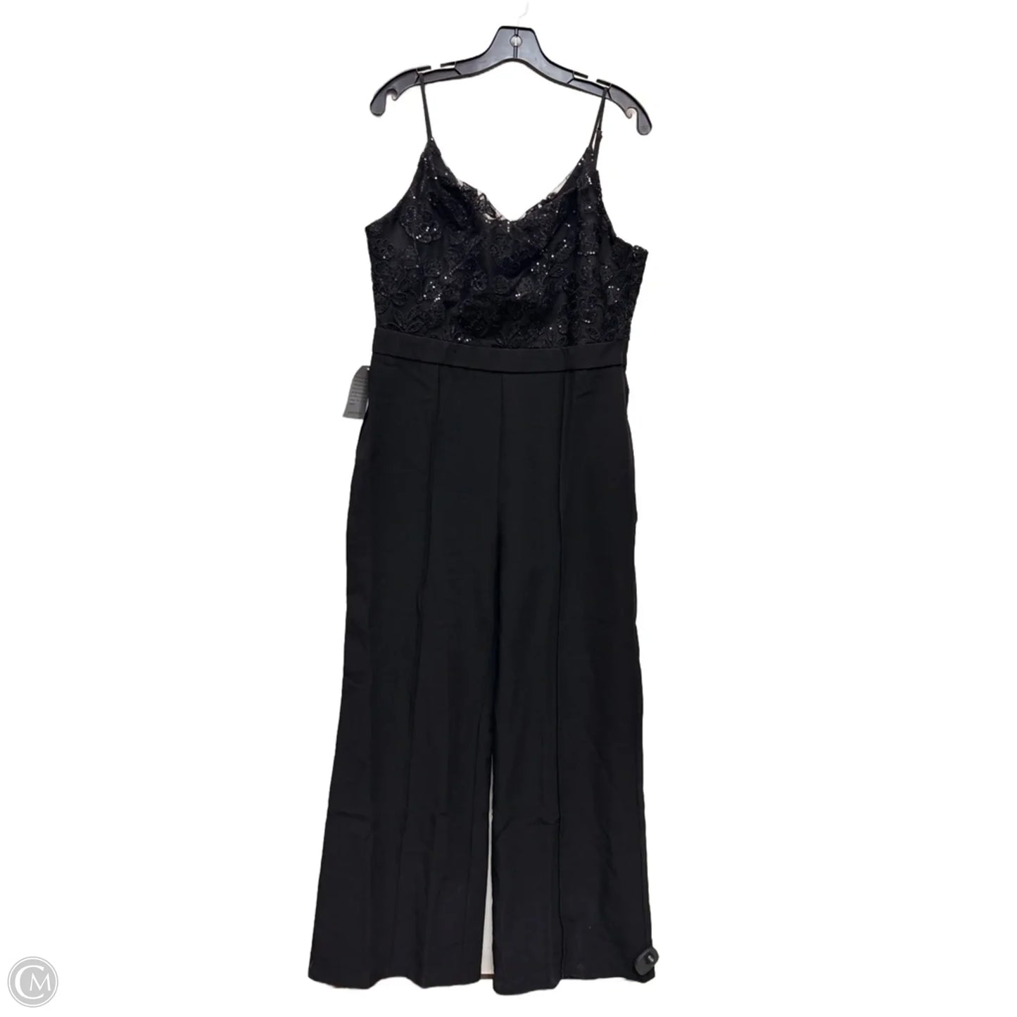 Jumpsuit Designer By Harlyn In Black, Size: Xl