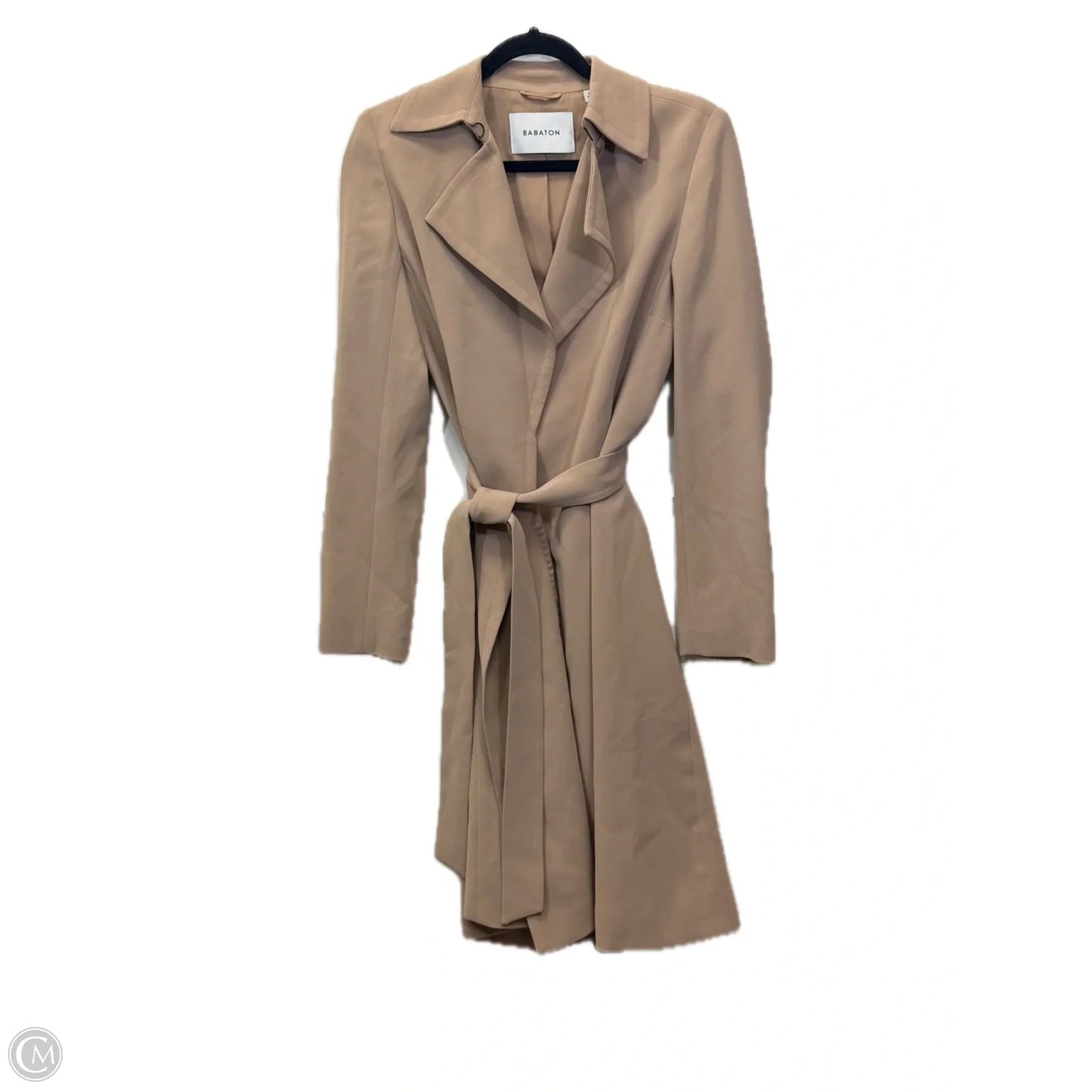 Coat Designer By Babaton In Tan, Size: Xxs