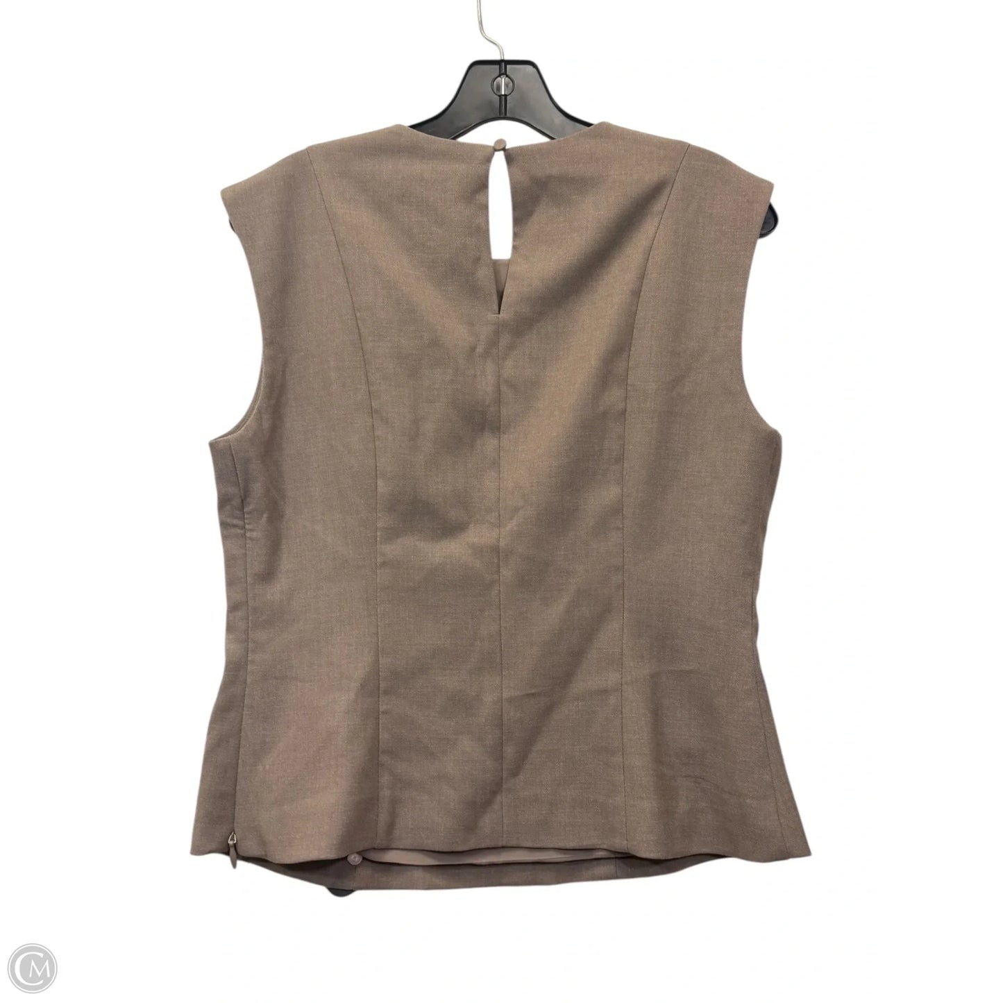 Top Sleeveless By Abercrombie And Fitch In Tan, Size: M