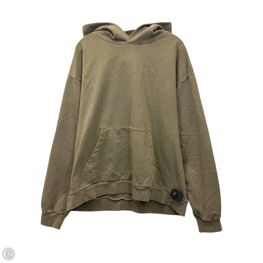 Sweatshirt Hoodie By MNML In Green, Size: L
