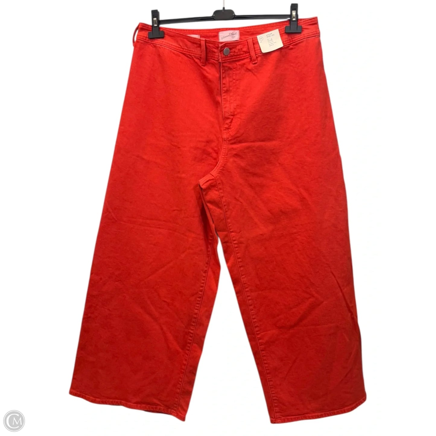 Jeans Wide Leg By Universal Thread In Orange, Size: Xl