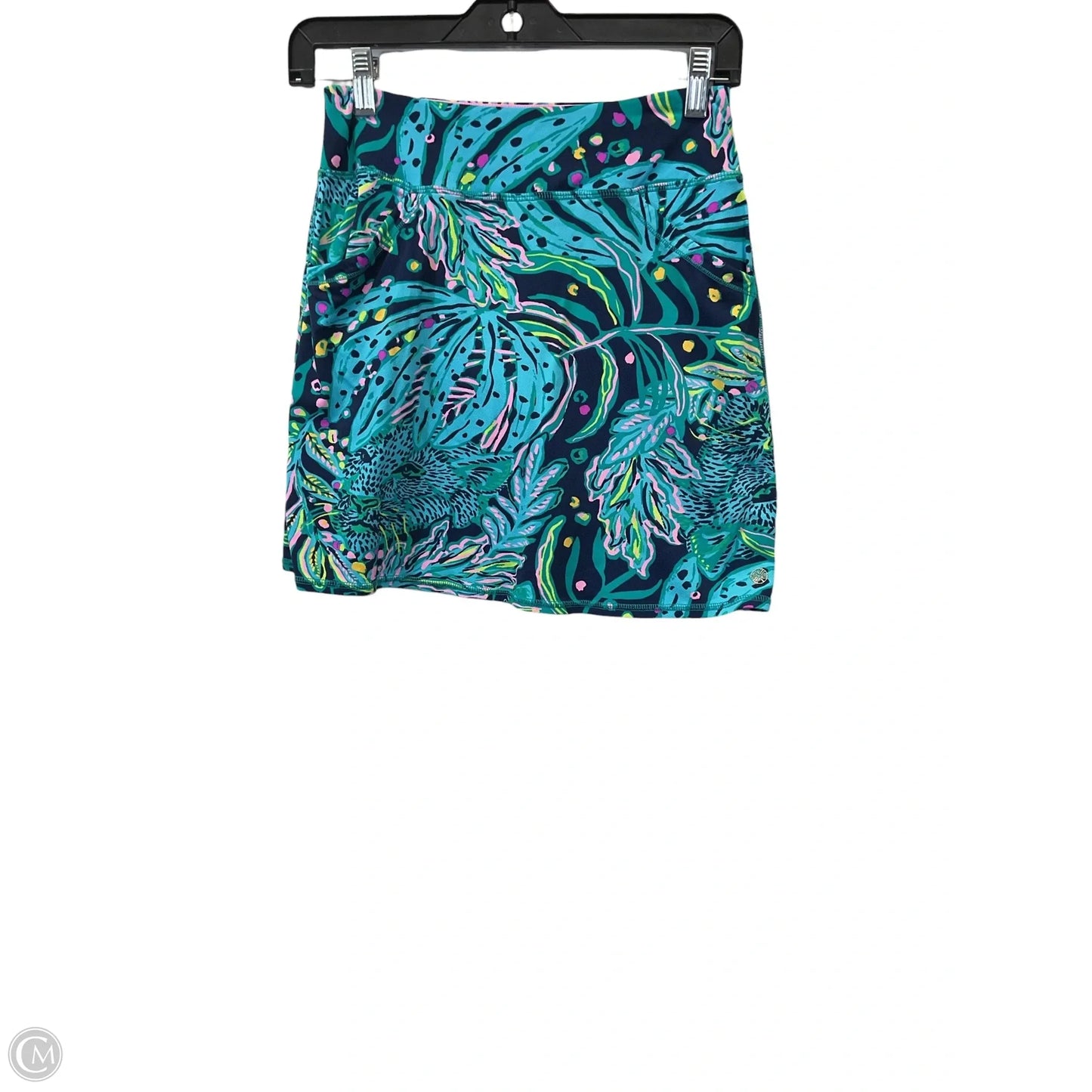 Skort By Lilly Pulitzer In Blue & Green, Size: Xs