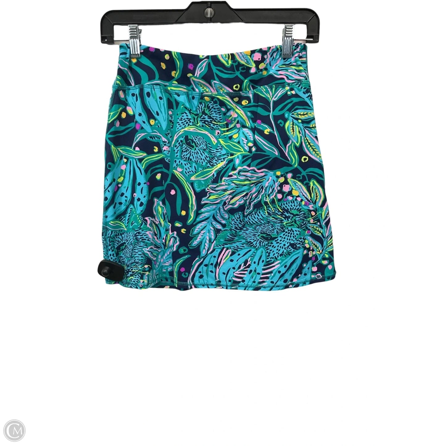 Skort By Lilly Pulitzer In Blue & Green, Size: Xs