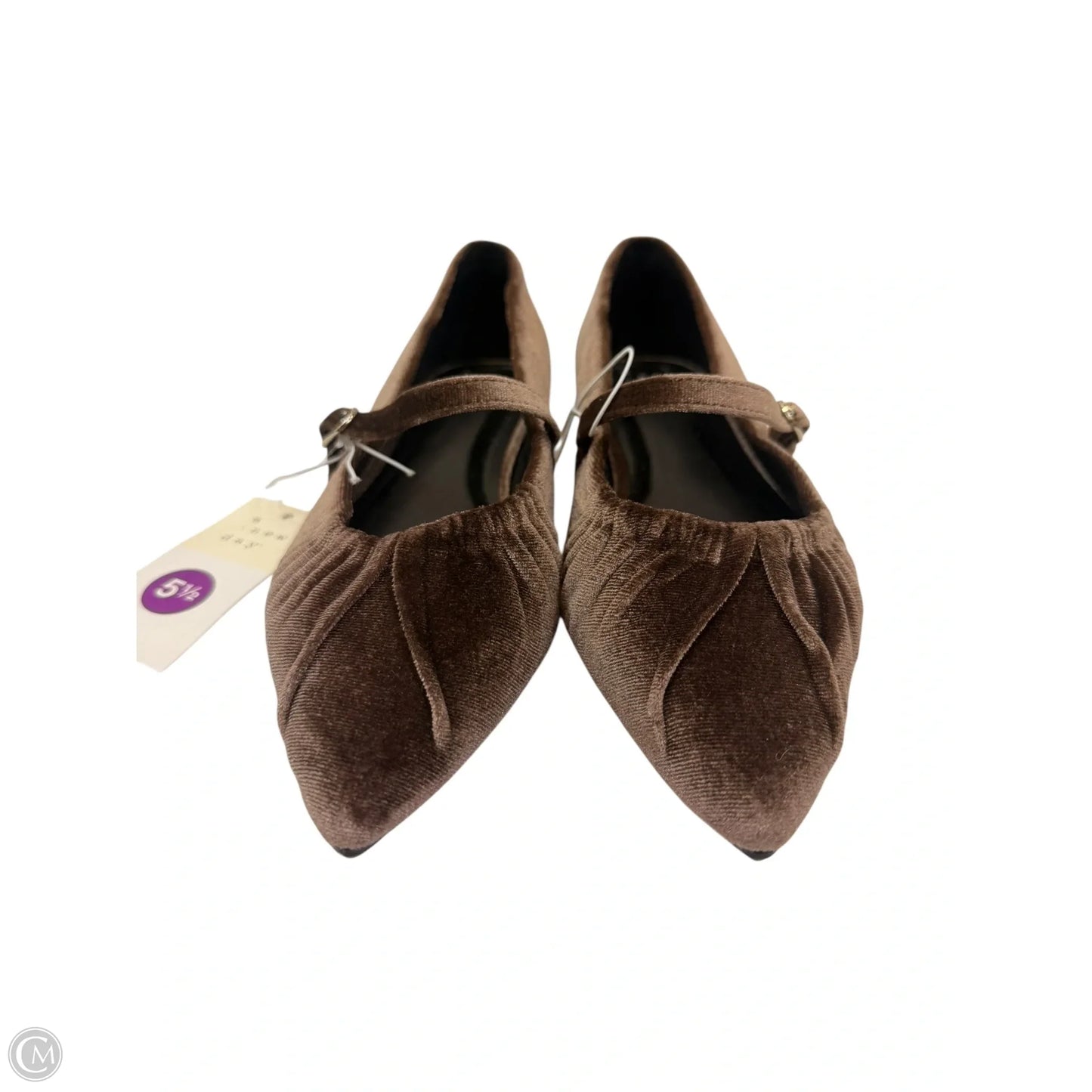 Shoes Flats By A New Day In Brown, Size: 5.5