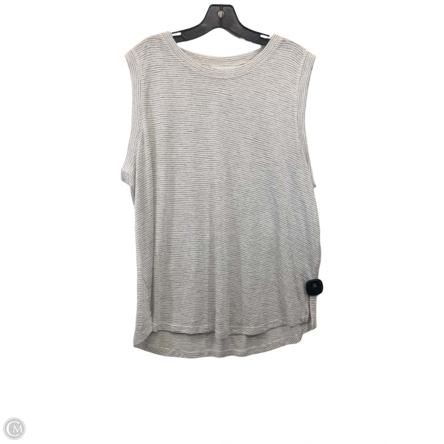 Athletic Tank Top By Athleta In Grey, Size: 2x