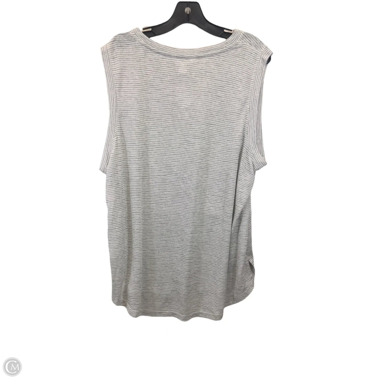 Athletic Tank Top By Athleta In Grey, Size: 2x