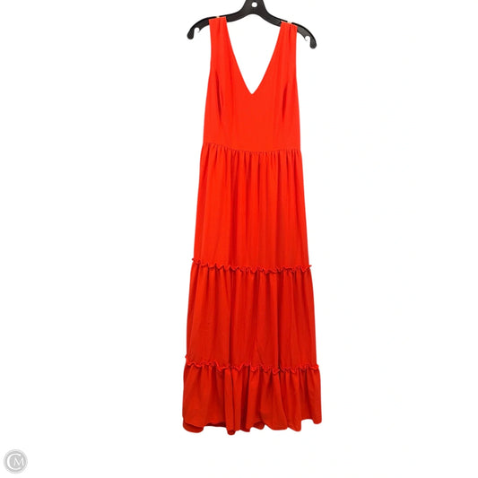 Dress Designer By Lilly Pulitzer In Orange, Size: L
