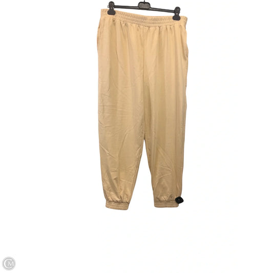 Pants Joggers By Superdown In Tan, Size: Xxl