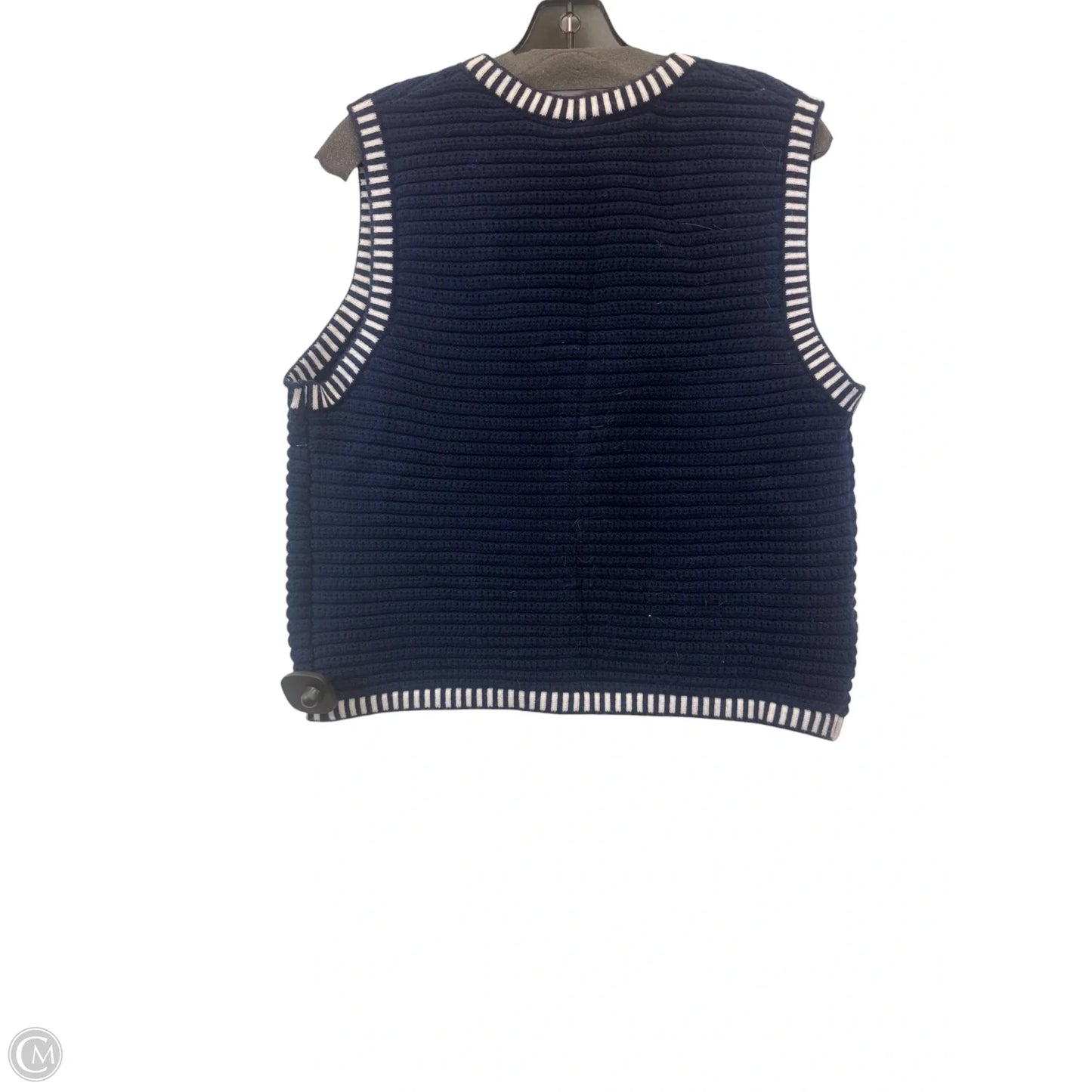Vest Sweater By Joie In Navy, Size: L