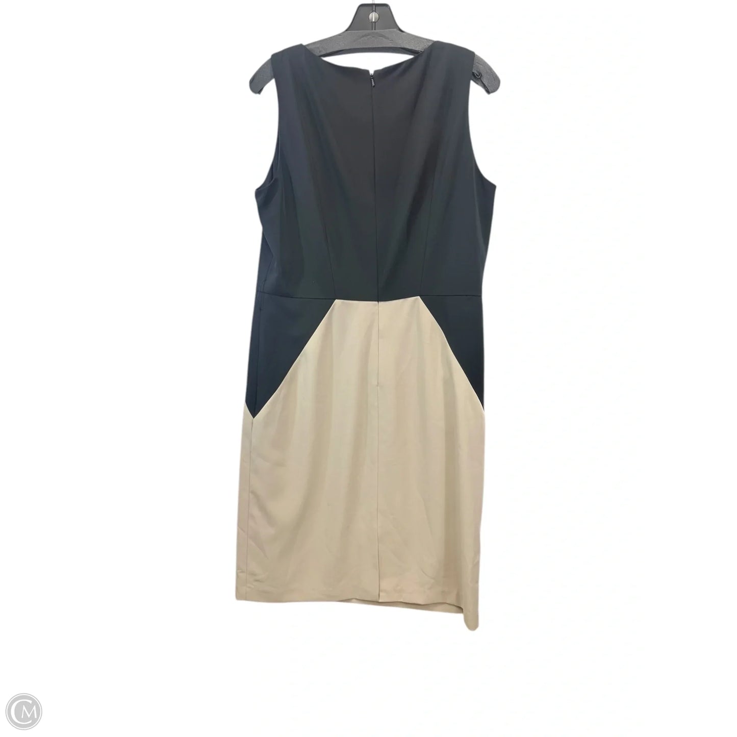 Dress Work By Chetta B In Black & Tan, Size: L