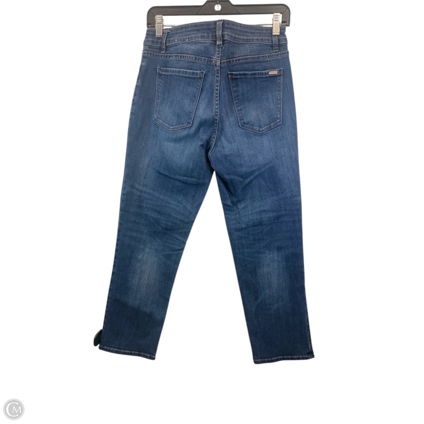 Jeans Straight By White House Black Market In Blue Denim, Size: 8