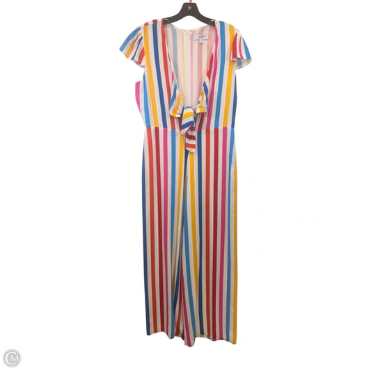 Jumpsuit By Color Me Courtney In Multi-colored, Size: Xl