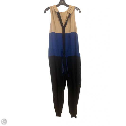 Jumpsuit By Rachel Roy In Blue & Tan, Size: L
