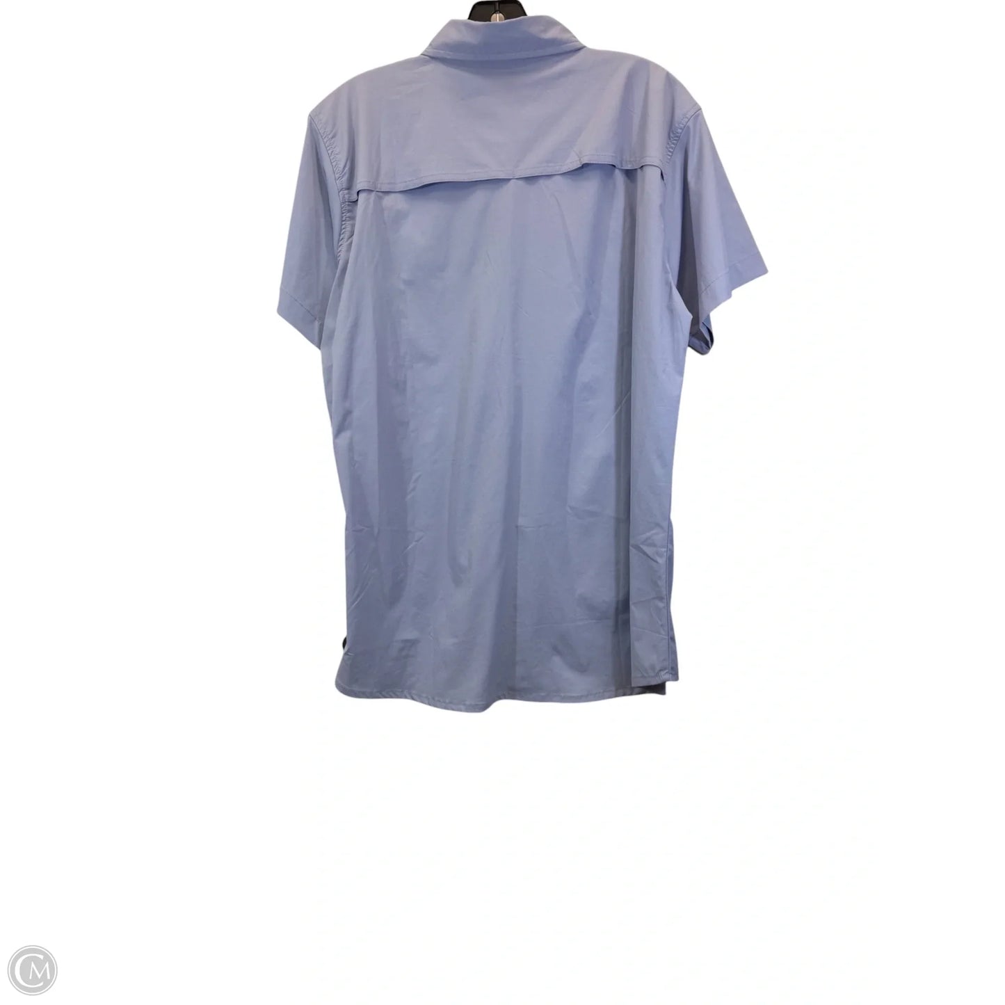 Top Short Sleeve By Dakota Grizzly In Blue, Size: Xl