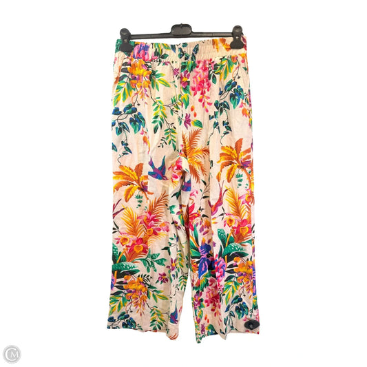 Pants Linen By Rachel Zoe In Multi-colored, Size: L