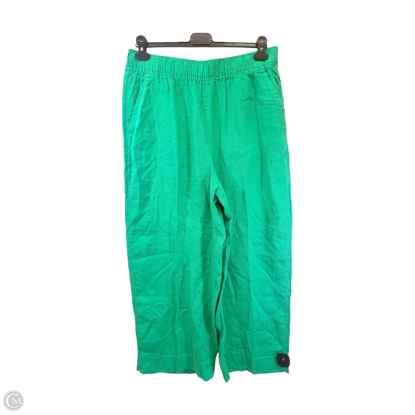 Pants Linen By Tahari In Green, Size: Xl