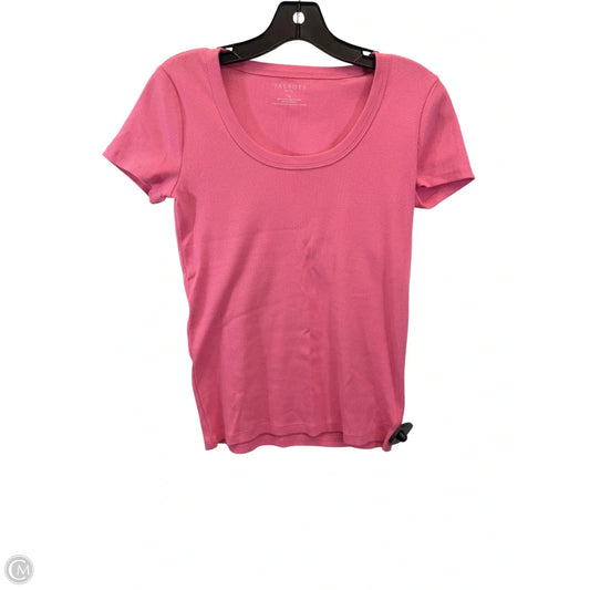 Top Short Sleeve By Talbots In Pink, Size: Sp