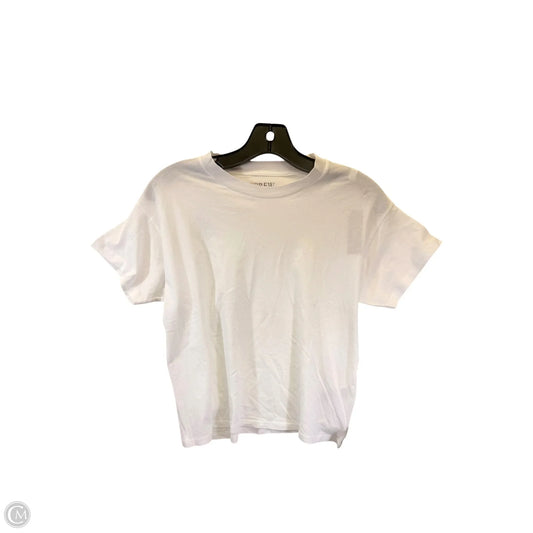 Top Short Sleeve Basic By J. Crew In White, Size: Xxs