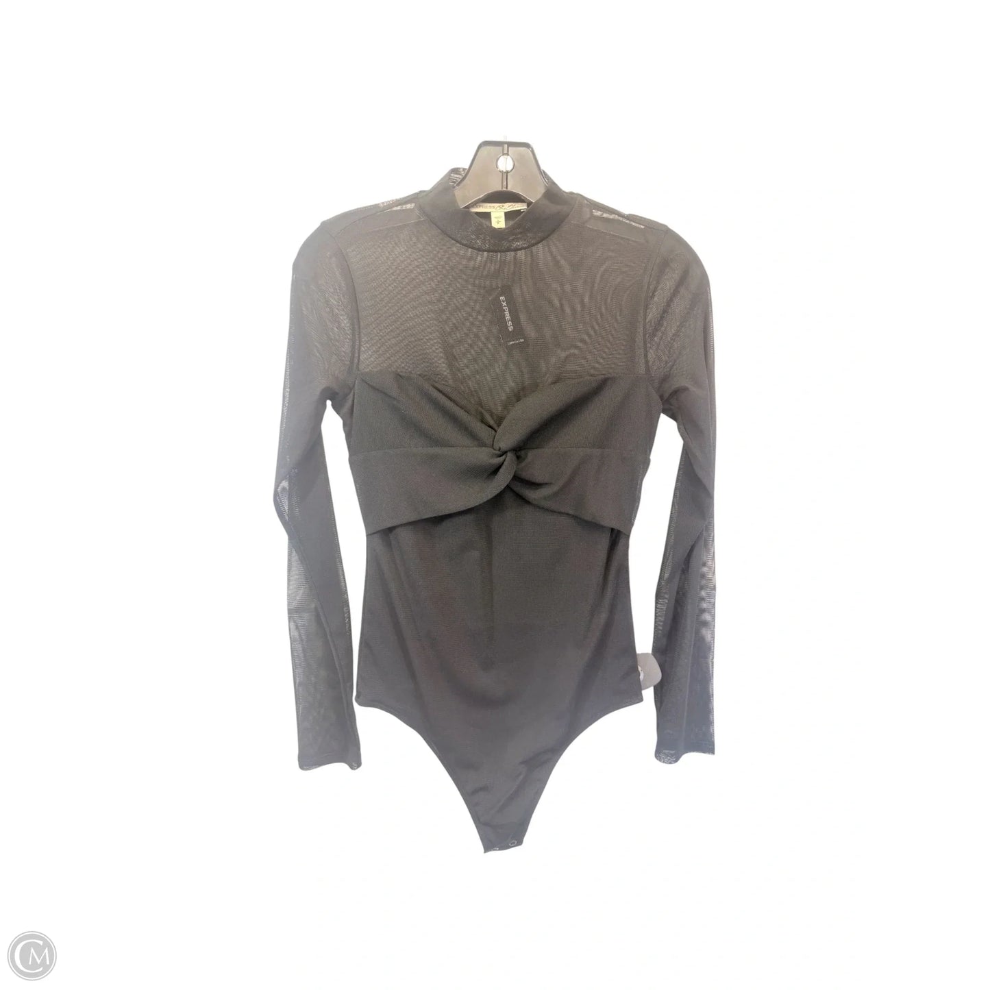 Bodysuit By Express In Black, Size: S