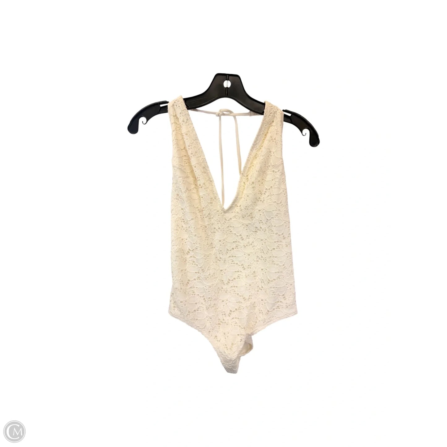 Swimsuit By H&m In Cream, Size: S